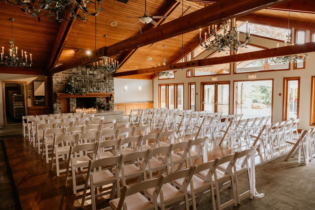 The Fireplace ceremony location 1