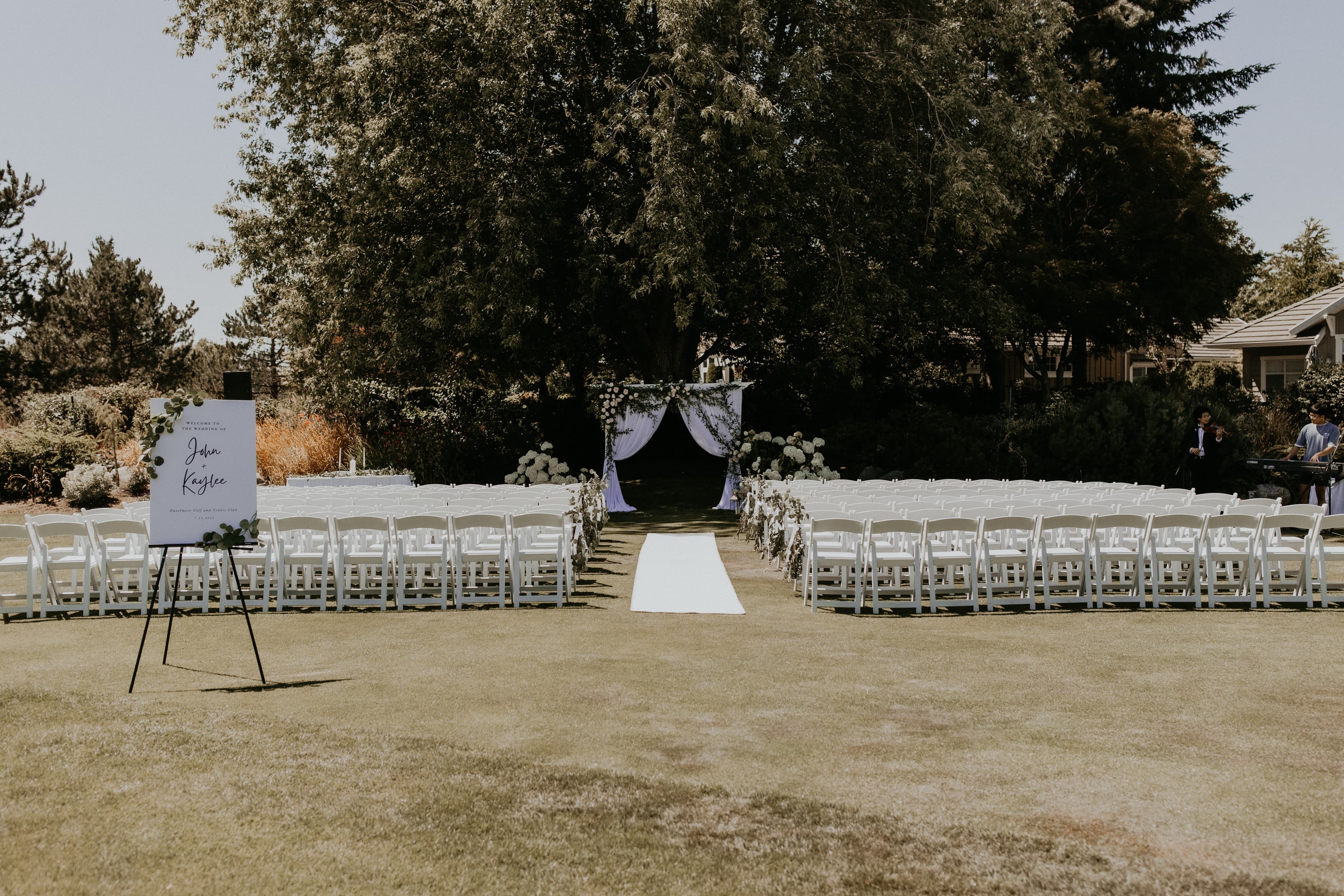 The Green ceremony location 1